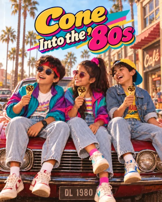 Hugs on Instagram: Serving major ’80s energy with a chocolatey crunch