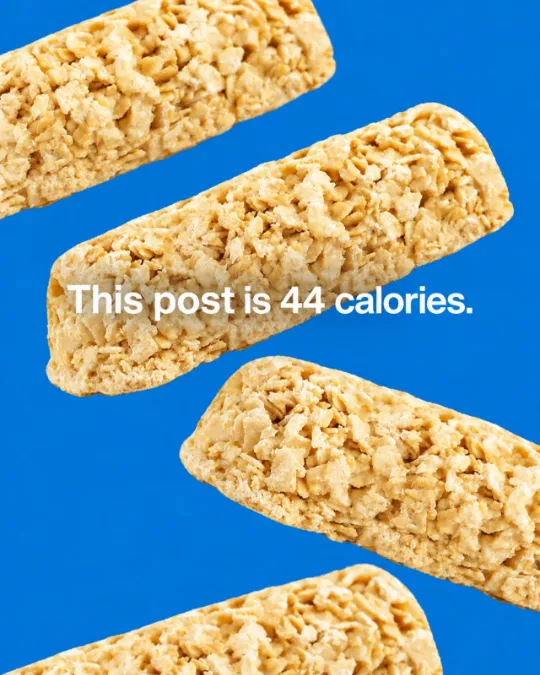 Tosca on Instagram: 44 calories, big snack energy