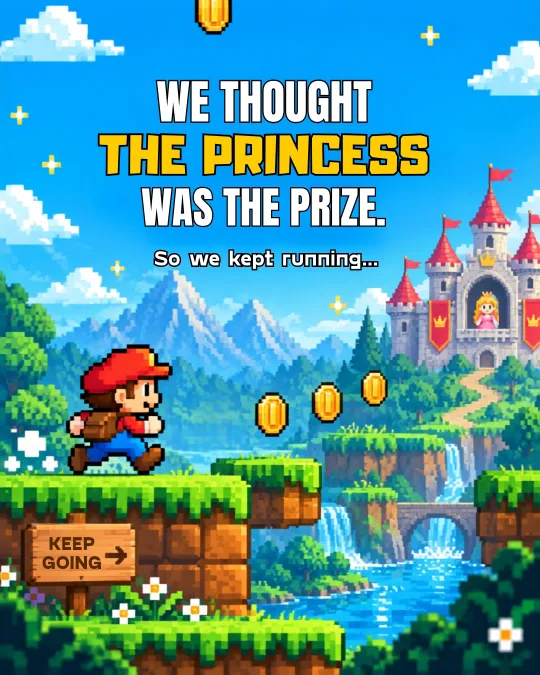 Tosca on Instagram: Plot twist: we thought the princess was the prize… but turns out, we were chasing the wrong thing