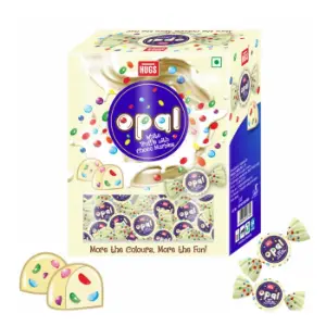 Hugs Opal White Truffle with Choco Marbles