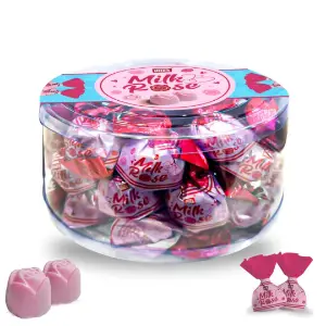 Hugs Milk Rose Truffle Real Rose Flavour White Choco