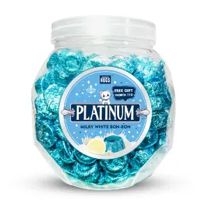 Hugs Platinum Milky White Bon-Bon
