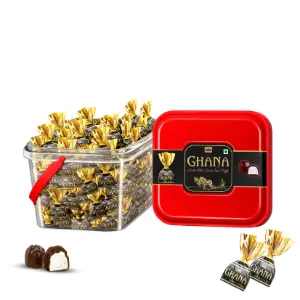 Hugs Ghana Truffle Center Filled Dark Choco