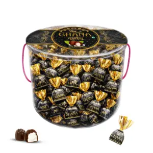 Hugs Ghana Truffle Center Filled Dark Choco