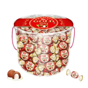 Hugs Gold Truffle Center Filled Milk Choco