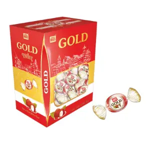Hugs Gold Truffle Center Filled Milk Choco