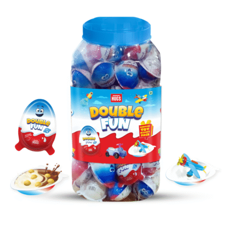 Double fun choco jar 60pcs