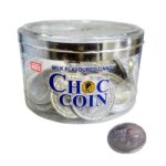 Choc Coin Silver 75pcs